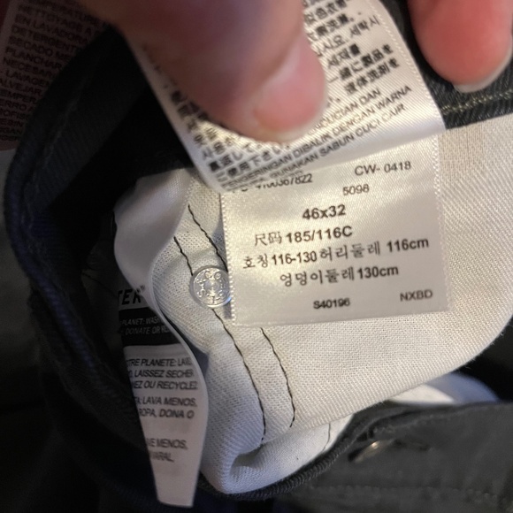 Light grey levi”s jeans - Picture 1 of 5